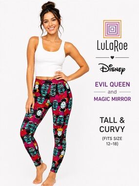 LuLaRoe Disney - EVIL-QUEEN & MAGIC MIRROR Women TC Legg